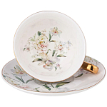 Чайный набор из фарфора на 6 персон Grey Tea Porcelain Set варинант исполнения - 1 | Loft Concept в Красноярске