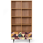 Широкий стеллаж с принтом Elise Rack варинант исполнения - 6 | Loft Concept в Красноярске