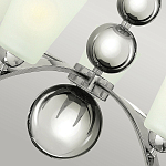 Люстра с матовыми конусными плафонами и декоративными элементами в форме шаров Hinkley варинант исполнения - 16 | Loft Concept в Красноярске