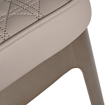 Стул барный светло-серый из экокожи Spectacular High Bar Stool варинант исполнения - 5 | Loft Concept в Красноярске