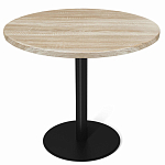 Стол обеденный с круглой столешницей светлый дуб Harris Collection варинант исполнения - 1 | Loft Concept в Красноярске