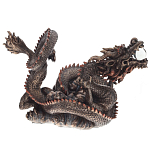 Декоративная статуэтка Дракон Фуцанлун Fuzanglong Dragon Brown Statuette варинант исполнения - 1 | Loft Concept в Красноярске