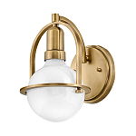 Бра с шарообразной белой лампой и декоративной рамкой Hinkley варинант исполнения - 1 | Loft Concept в Красноярске