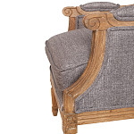 Кресло William Classical Armchair grey flax варинант исполнения - 4 | Loft Concept в Красноярске
