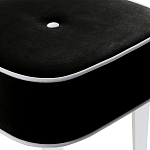 Квадратный мягкий пуф на белых ножках Winton Pouf Square варинант исполнения - 10 | Loft Concept в Красноярске