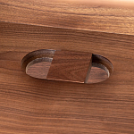 ТВ-тумба из массива ореха Robinett Wooden TV Stand варинант исполнения - 6 | Loft Concept в Красноярске