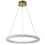 Кольцевая люстра украшенная кристаллами из хрусталя Gilbertine Crystals Ring Chandelier варинант исполнения - 2 | Loft Concept в Красноярске