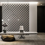 Гипсовая 3D Панель M-06 варинант исполнения - 1 | Loft Concept в Красноярске