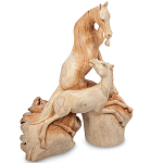 Статуэтка из дерева лошади Animals of the World 25 варинант исполнения - 2 | Loft Concept в Красноярске