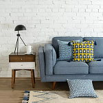 Чехол на подушку с двусторонним принтом и кисточками Ophelia Grove варинант исполнения - 4 | Loft Concept в Красноярске