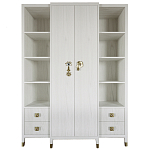 Большой шкаф с витриной Elsa Dreams White варинант исполнения - 6 | Loft Concept в Красноярске