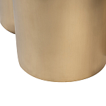 Стол журнальный круглый керамогранит белый Keramos варинант исполнения - 4 | Loft Concept в Красноярске