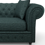 Мебельная ткань Шенилл темно-зеленый цвет 138 см T4-39 варинант исполнения - 6 | Loft Concept в Красноярске