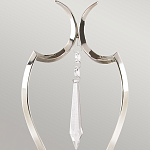 Бра с 2-мя лампами и подвеской из прозрачного стекла Elstead Lighting варинант исполнения - 5 | Loft Concept в Красноярске