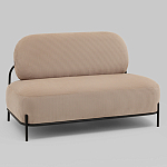 Диван Стоун велюр рельефный бежевый варинант исполнения - 1 | Loft Concept в Красноярске