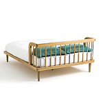 Кровать из массива дуба с пружинным блоком Mateta варинант исполнения - 4 | Loft Concept в Красноярске