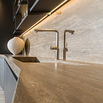 Кухонный гарнитур с раздвижными дверцами TIVALÌ 2.0 BY YABU PUSHELBERG Dada Engenereed Kitchen варинант исполнения - 6 | Loft Concept в Красноярске