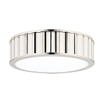 Потолочный светильник с гофрированным серебрянным абажуром Millennium варинант исполнения - 1 | Loft Concept в Красноярске