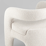 Кресло дизайнерское для лаунж зоны жемчужного цвета Pearl Lounge варинант исполнения - 5 | Loft Concept в Красноярске