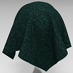 Мебельная ткань Шенилл темно-зеленый цвет 138 см T4-36 варинант исполнения - 2 | Loft Concept в Красноярске