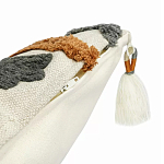 Подушка декоративная с вышивкой и кисточками Divine Abstractions варинант исполнения - 3 | Loft Concept в Красноярске