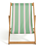 Шезлонг из акации и ткани Argentina варинант исполнения - 4 | Loft Concept в Красноярске