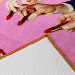 Коврик Seletti Lipstick Pink варинант исполнения - 1 | Loft Concept в Красноярске