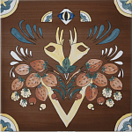 Плитка с узором Клубника варинант исполнения - 2 | Loft Concept в Красноярске