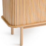 Длинный низкий буфет с 2-мя раздвижными дверцами Toinette Light Cupboard варинант исполнения - 6 | Loft Concept в Красноярске