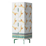 Тумба с зелеными ножками Tall Forest Ok варинант исполнения - 2 | Loft Concept в Красноярске