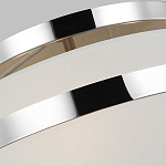 Потолочный светильник с белым тканевым абажуром Generation Lighting варинант исполнения - 3 | Loft Concept в Красноярске