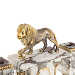 Настольный письменный набор из мрамора с декором в виде льва в подарочной упаковке Marble Accessory варинант исполнения - 3 | Loft Concept в Красноярске