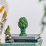 Статуэтка в виде артишока из зелёной керамики с глянцевыми лепестками Artichoke Decor  варинант исполнения - 6 | Loft Concept в Красноярске
