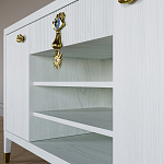 Комод-буфет Elsa Dreams White с открытыми полками   варинант исполнения - 7 | Loft Concept в Красноярске