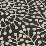 Подушка декоративная черного цвета Blossom Essence Grace варинант исполнения - 4 | Loft Concept в Красноярске