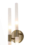 Бра с двумя цилиндрическими матовыми плафонами на круглом основании Delta Light варинант исполнения - 3 | Loft Concept в Красноярске