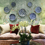 Обои ручная роспись Temple Newsam Mercury Grey варинант исполнения - 4 | Loft Concept в Красноярске