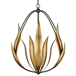 Люстра грушевидной формы с волнистыми листьями Foliage of Leaf Forms варинант исполнения - 2 | Loft Concept в Красноярске