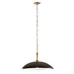 Подвесной светильник с широким куполообразным плафоном Kichler варинант исполнения - 2 | Loft Concept в Красноярске