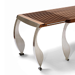 Дизайнерский раздвижной обеденный стол Poltronova Split Dining Table варинант исполнения - 2 | Loft Concept в Красноярске