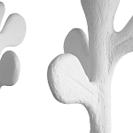 Люстра с белым каркасом и тканевыми абажурами Natural Stems варинант исполнения - 2 | Loft Concept в Красноярске