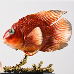 Статуэтка декоративная Рыбка-попугай Inhabitants of the Seas варинант исполнения - 5 | Loft Concept в Красноярске