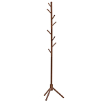 Напольная вешалка из массива бука Branches Hangers Dark варинант исполнения - 1 | Loft Concept в Красноярске