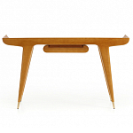 Дизайнерский рабочий стол из массива дерева Gio Ponti D.847.1 Writing Desk варинант исполнения - 3 | Loft Concept в Красноярске