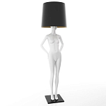 Лампа MANNEQUIN LAMP с абажуром созерцание силуэта варинант исполнения - 1 | Loft Concept в Красноярске