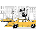 Megan Hess. New york: through a fashion eye варинант исполнения - 4 | Loft Concept в Красноярске