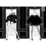 Megan Hess. Elegance варинант исполнения - 5 | Loft Concept в Красноярске