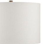 Настольная лампа с фактурным основанием с сочетании белого и зеленого цветов Festoon варинант исполнения - 2 | Loft Concept в Красноярске