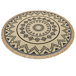 Ковер круглый из комбинированного состава Fantasy варинант исполнения - 3 | Loft Concept в Красноярске