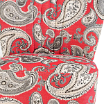 Кресло Harper Paisley Armchair Red варинант исполнения - 3 | Loft Concept в Красноярске